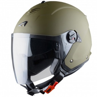 Open Face Astone Minijet S Matt Army