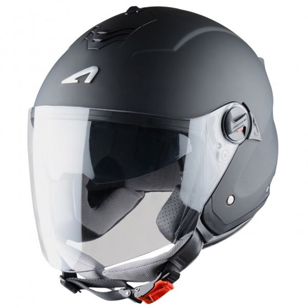 Open Face Astone Minijet S Matt Black