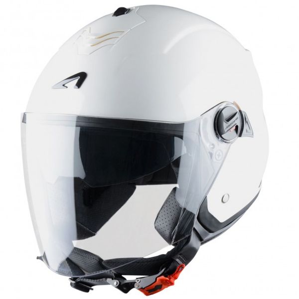 Open Face Astone Minijet S White