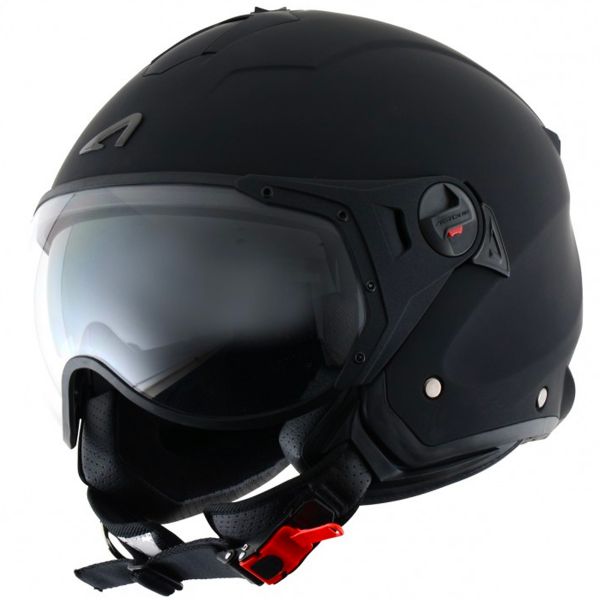 Open Face Astone Minijet Sport Matt Black