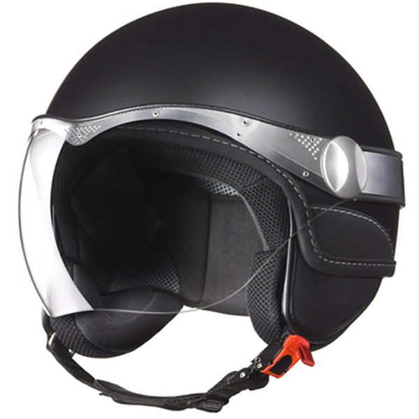 Open Face Momo Design Essenziale Black Mat 00S