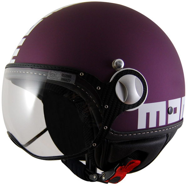 Open Face Momo Design Fighter Aubergine 02V