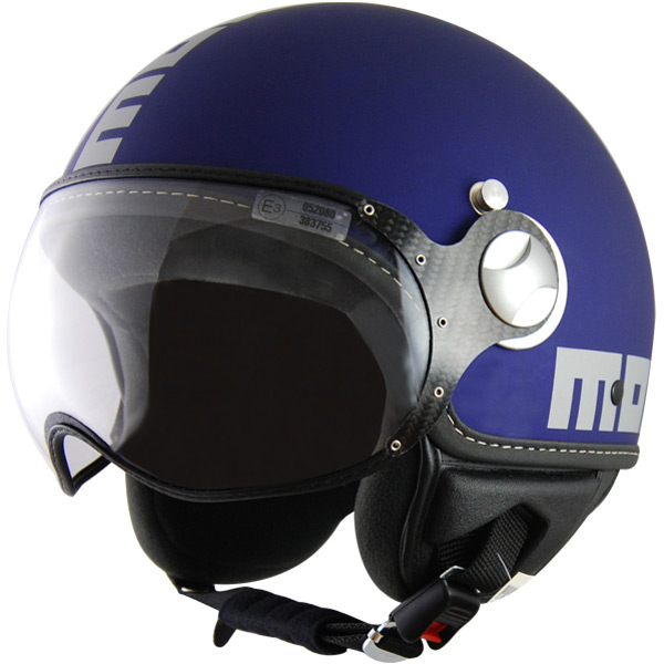 Open Face Momo Design Fighter Blue Mat