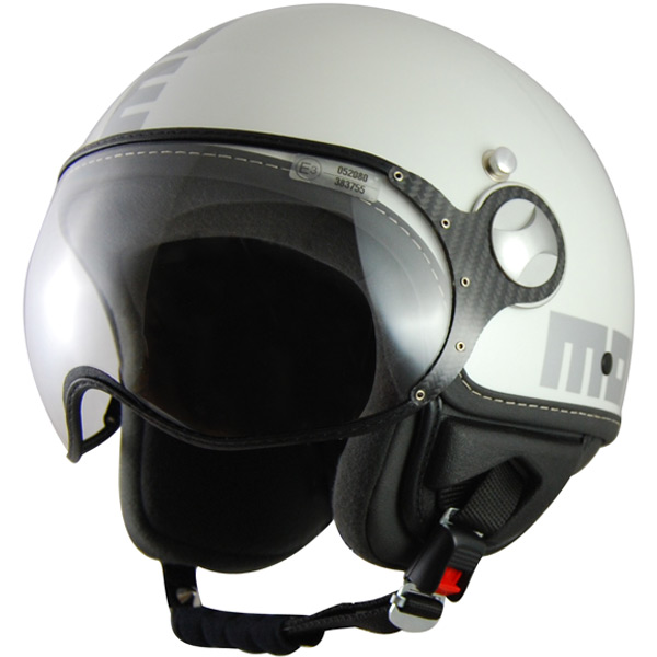 Open Face Momo Design Fighter Grey Quartz 00E