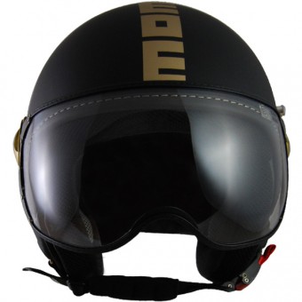 Momo Design Fighter Black Mat - Gold 0S0