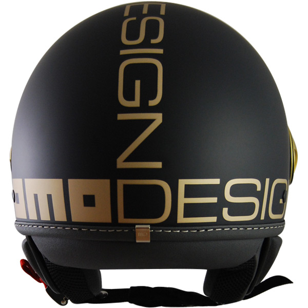 Momo Design Fighter Black Mat - Gold 0S0