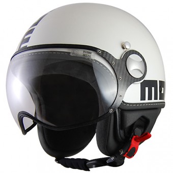 Open Face Momo Design Fighter Quartz Metalic Black