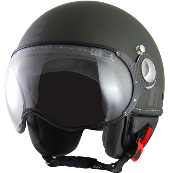 Open Face Momo Design Fighter Military Green 055