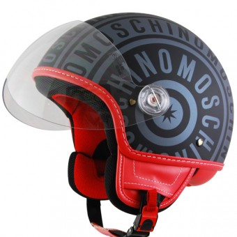 Open Face Moschino Logo Ardoise Mat