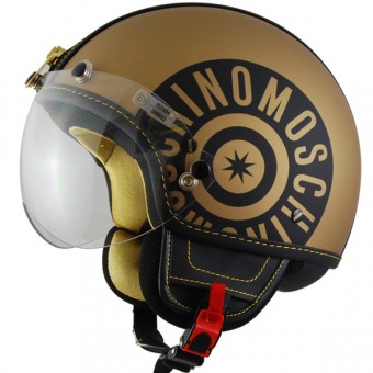 Open Face Moschino Zip Gold