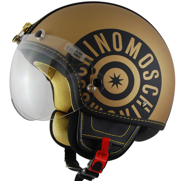 Open Face Moschino Zip Gold