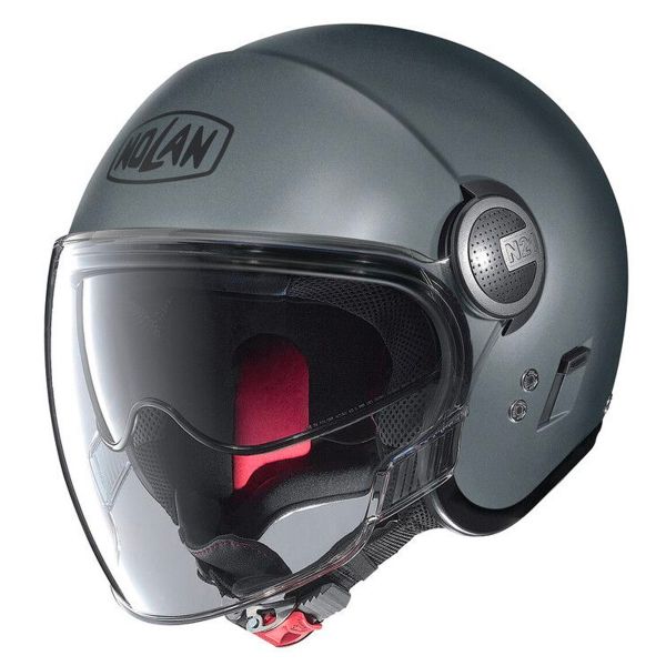 Open Face Nolan N21 Visor Classic Flat Vulcan Grey 102