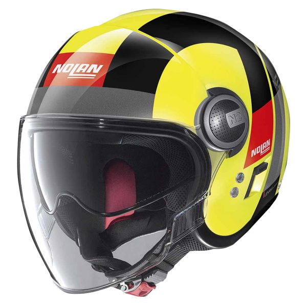 Open Face Nolan N21 Visor Spheroid Led Yellow 47