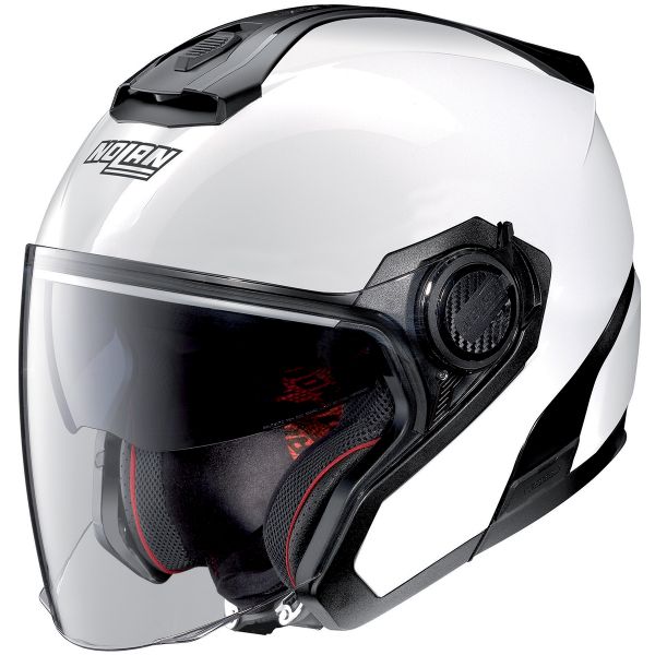 Open Face Nolan N40 5 Special N-Com White 15 Open Face Nolan N40 5 Special N-Com White 15