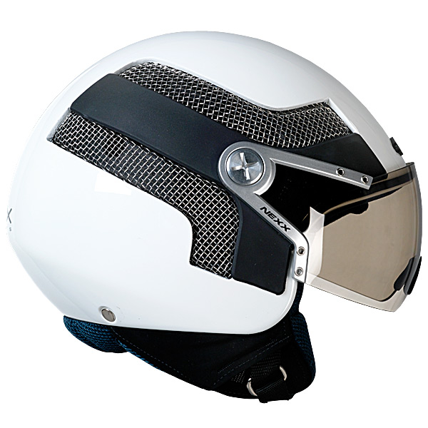 Open Face Nexx X60 Air Pearl White