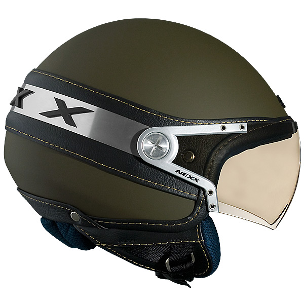 Open Face Nexx X60 Ice Khaki Army