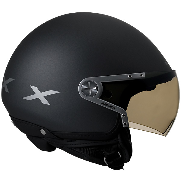 Open Face Nexx X60 Rap Black Soft