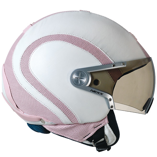 Open Face Nexx X60 Runner White Pink