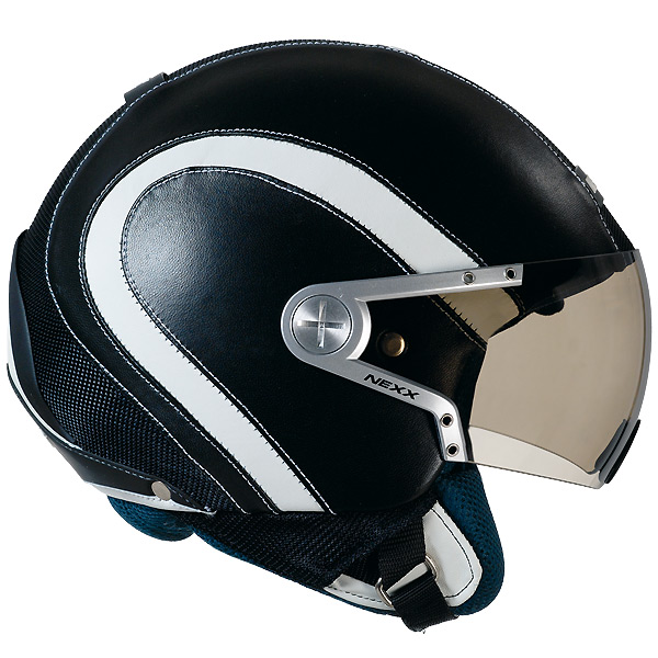 Open Face Nexx X60 Runner Black White