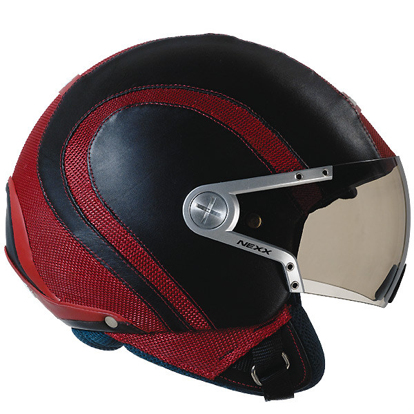 Open Face Nexx X60 Runner Black Red