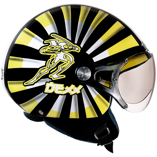 Open Face Nexx X60 Samourai Yellow