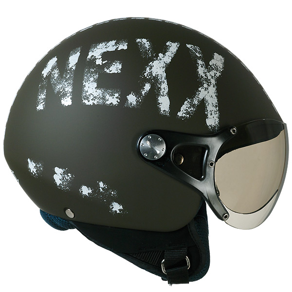 Open Face Nexx X60 Trail Khaki Mat