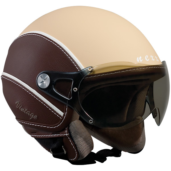 Nexx X60 Vision Vintage Crème Brown