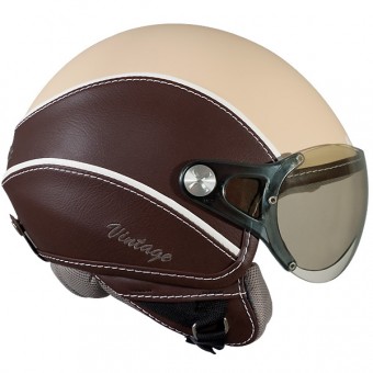 Open Face Nexx X60 Vision Vintage Crme Brown