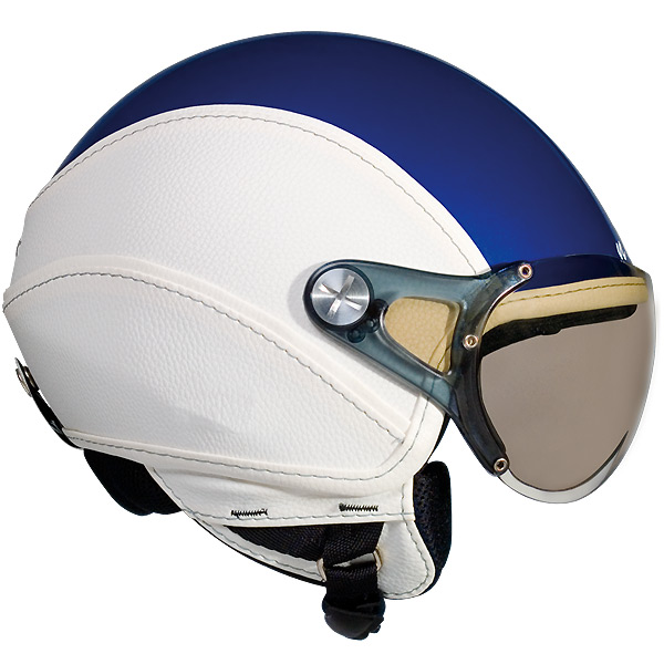 Open Face Nexx X60 Vision Vintage White Blue
