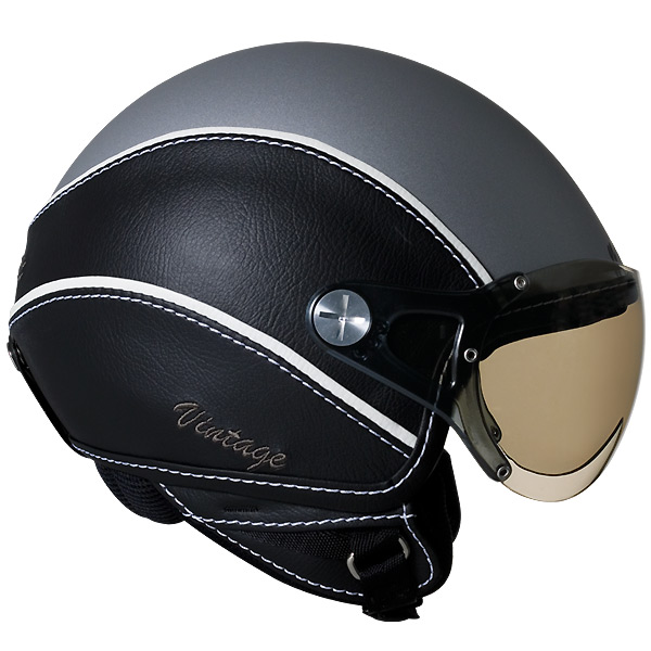 Open Face Nexx X60 Vision Vintage Black Grey