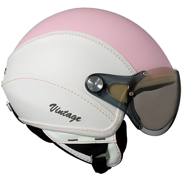 Open Face Nexx X60 Vision Vintage White Pink