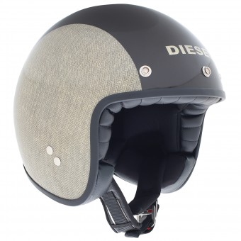 Open Face Diesel Old-Jack Herringbone Brown