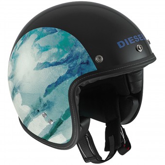 Open Face Diesel Old-Jack OJ 1 Black Blue