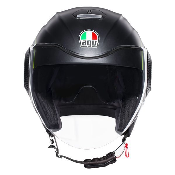 AGV Orbyt Brera Matt Black Grey Yellow