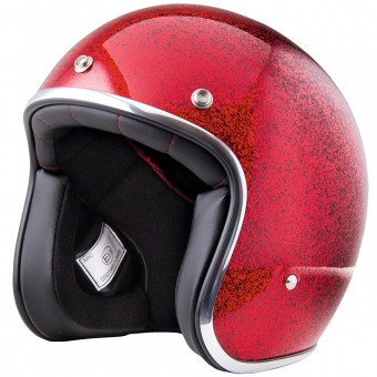 Casque Open Face Stormer Pearl Glitter Red Casque Open Face Stormer Pearl Glitter Red
