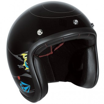 Casque Open Face Stormer Pearl Rockabilly Casque Open Face Stormer Pearl Rockabilly