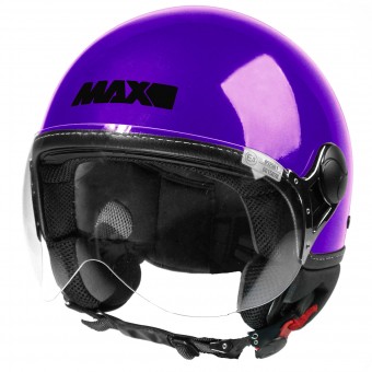 Casque Open Face MAX Power Design Purple Casque Open Face MAX Power Design Purple