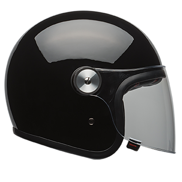 Open Face Bell Riot Solid Black