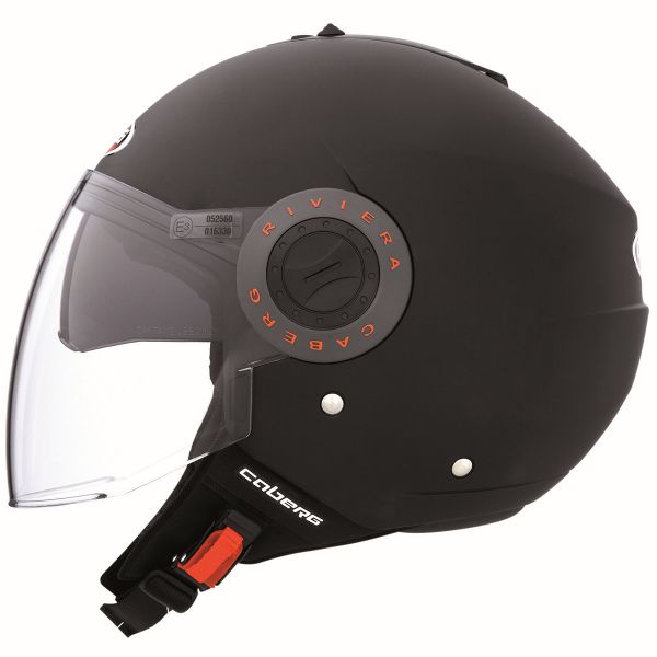 Open Face Caberg Riviera V2+ Matt Black