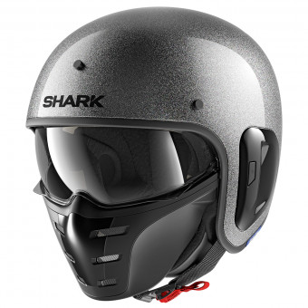 Casque Open Face Shark S-Drak 2 Blank Glitter SSX Casque Open Face Shark S-Drak 2 Blank Glitter SSX