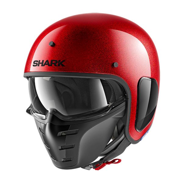 Open Face Shark S-Drak Glitter RRX