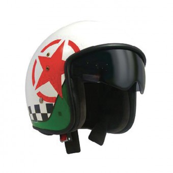 Open Face Up Smart Star White Shiny