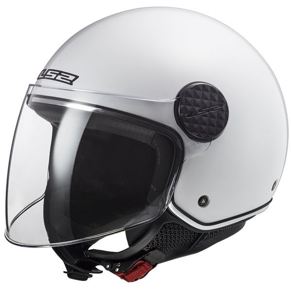 Open Face LS2 Sphere Lux White OF558