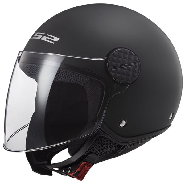 Open Face LS2 Sphere Matt Black OF558