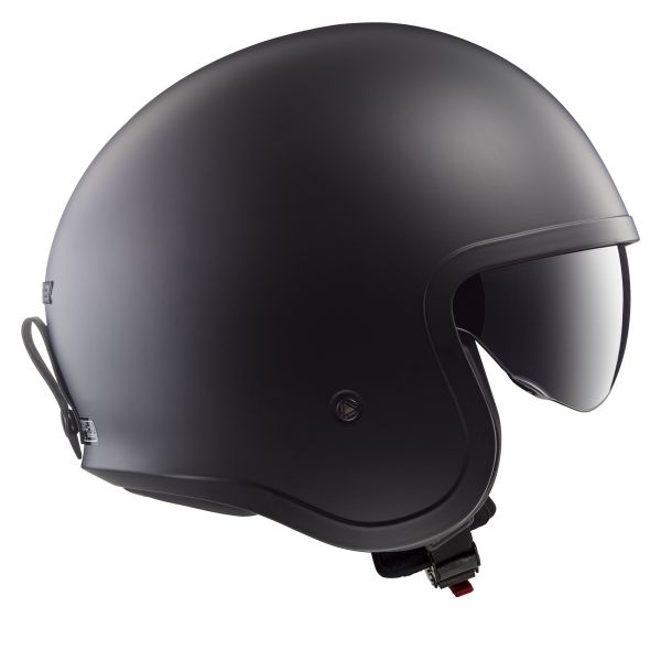 LS2 Spitfire Solid Matt Black OF599