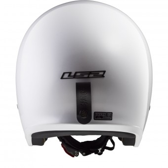LS2 Spitfire Solid White OF599