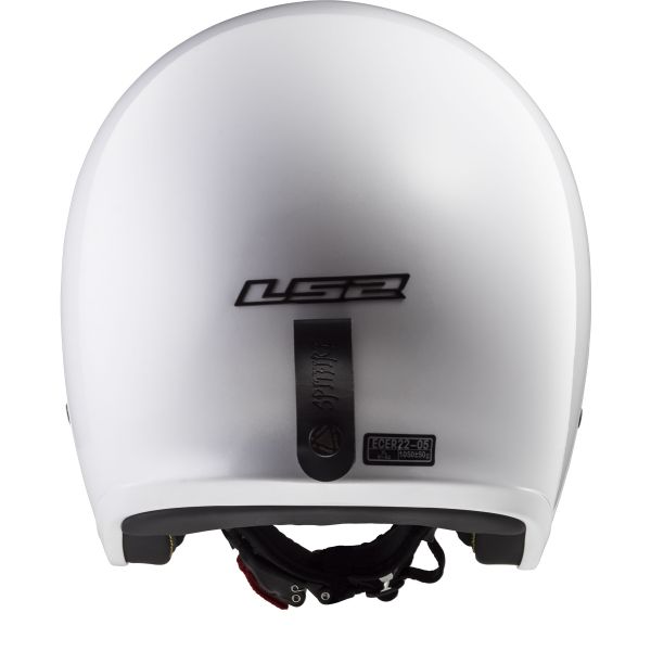 LS2 Spitfire Solid White OF599