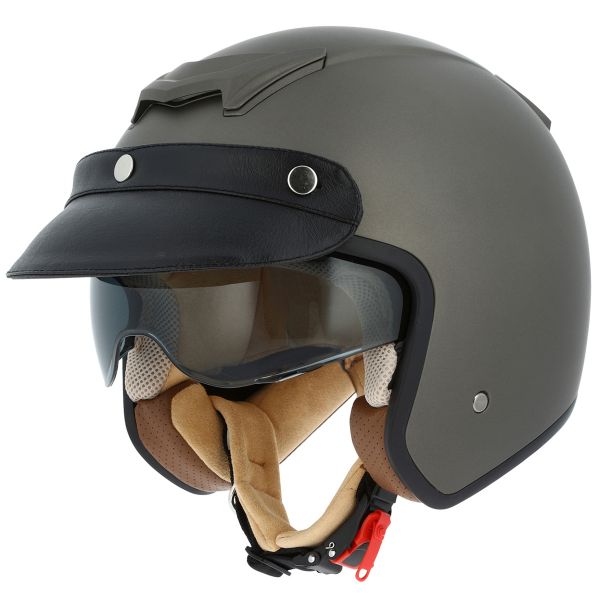 Open Face Astone Sportster 2 Matt Brown Grey