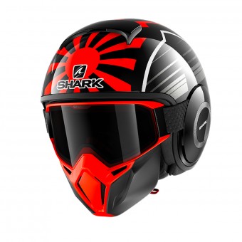 Open Face Shark Street Drak Replica Zarco Malaysian GP KOA