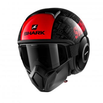Open Face Shark Street Drak Tribute RM KRA